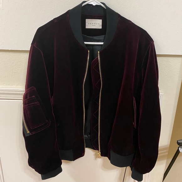 Velvet bomber Sandro - Picture 1 of 9